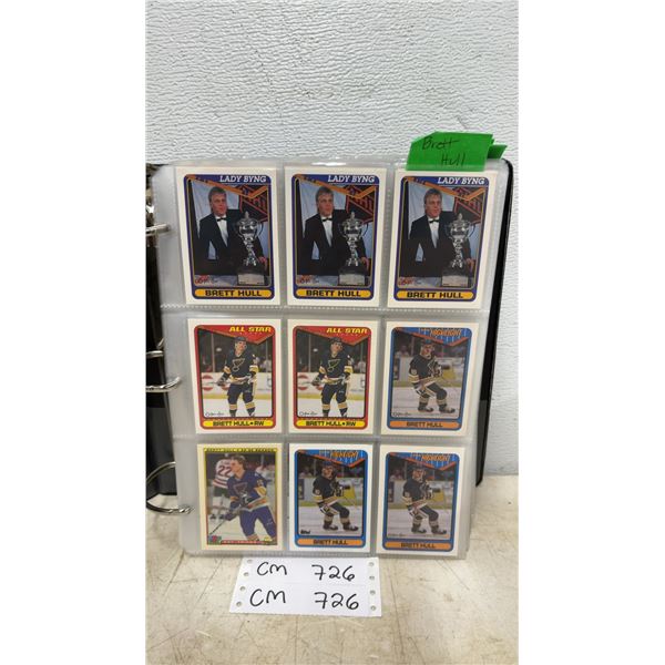 Hockey Stars Card Collection: Brett Hull, Bobby Clarke, Bobby Hull, Brent Gretzky, Brent Sutter