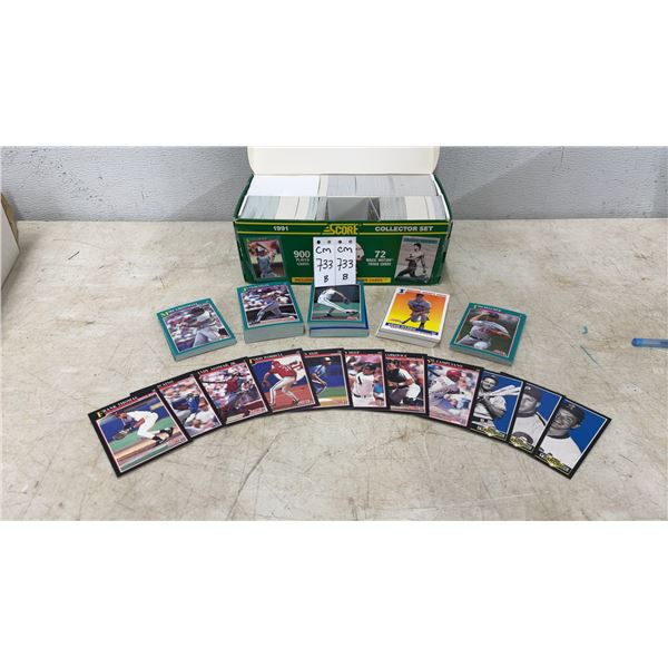 1991 Score Baseball Card Collection