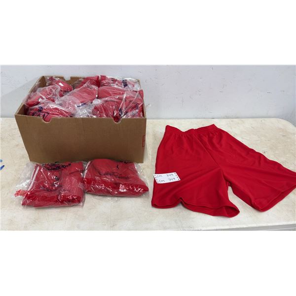 35 Mens Red Shorts sz Large, New in Bags