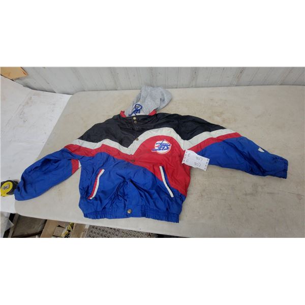 Winnipeg Jets Starter Jacket and Hooded Sweatshirt, Youth