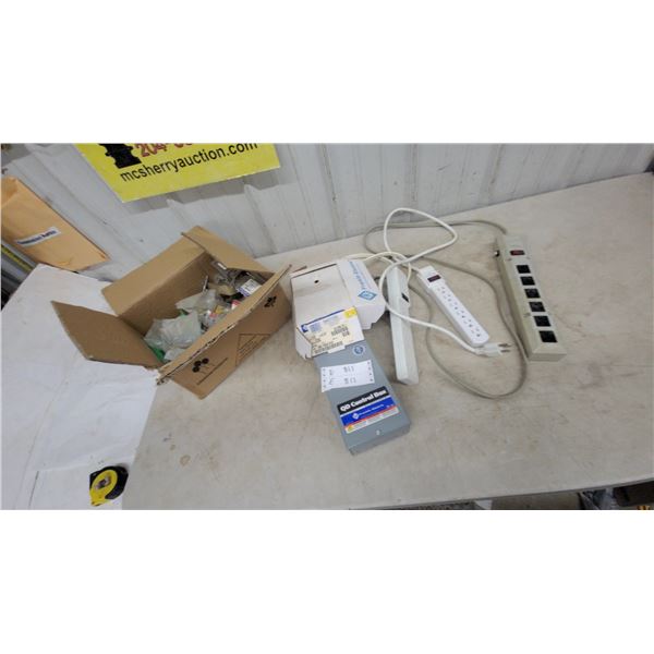 Franklin Electric QD Control Box, 1/2 HP, 230 Volts, and 3 Power bars and hardware screws