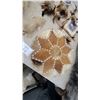 Image 2 : Maui Surfboard Plaque, 2 Furry Animal Figures, Fur and Leather Mat, and Dreamcatchers