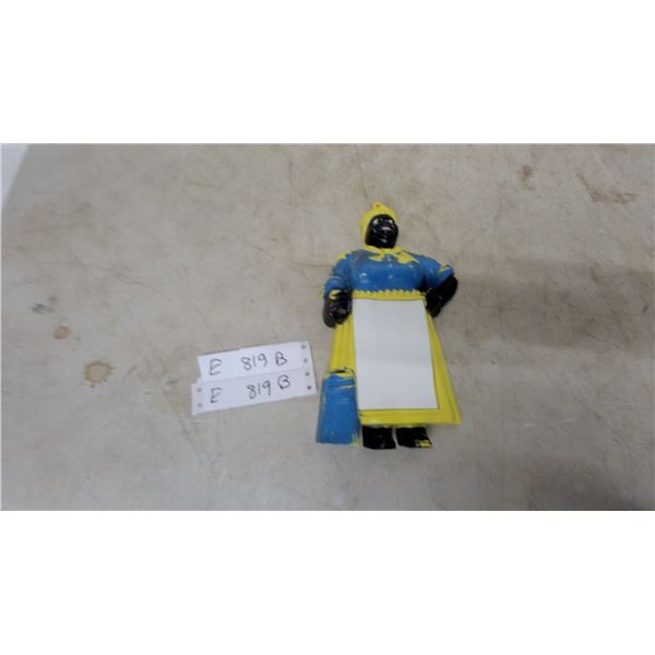 Black Americana Figure, 9.6” Tall