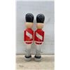 Image 2 : Two Blow Mold Toy Soldier Nutcracker Figures, 31” Tall
