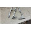 Image 6 : Halloween Blow Mold Ghost and Two Skeleton Props