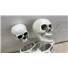 Image 8 : Halloween Blow Mold Ghost and Two Skeleton Props