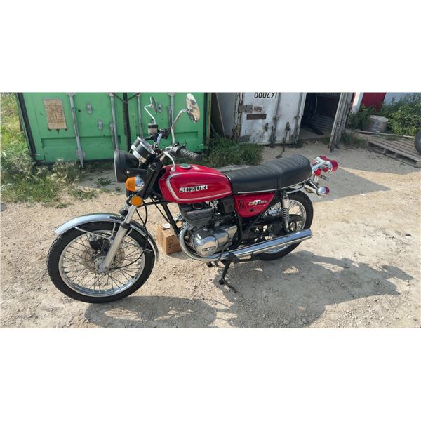 1975 Suzuki GT185 Motorcycle, Runs, 9,200 Miles, with TOD