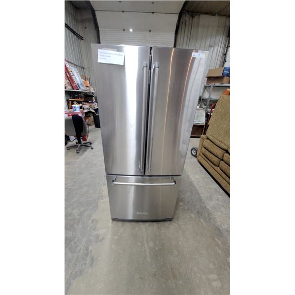 KitchenAid French Door Refrigerator with Bottom Freezer Drawer 68”×30”×31”