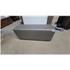 Image 1 : Gray Upholstered Bench 18”×46”×16”