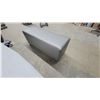 Image 5 : Gray Upholstered Bench 18”×46”×16”