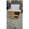 Image 1 : Light Wood Cabinet with Three Drawers and Two Shelves 36”×31”×16”