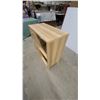 Image 2 : Light Wood Cabinet with Three Drawers and Two Shelves 36”×31”×16”