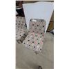 Image 3 : Pair of Mid-Century Modern Style Bar Stools with Polka Dot Upholstery, Swivel