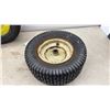 Image 4 : Pair of Carlisle 16 × 6.50-8 NHS Lawn Tractor Tires with Rims