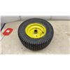 Image 7 : Pair of Carlisle 16 × 6.50-8 NHS Lawn Tractor Tires with Rims