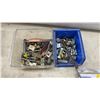 Image 5 : Box of 10 Gauge x 2 1/2” 18-8 Stainless Steel Nails and Assorted Fasteners, Screws, Bolts