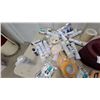 Image 5 : Assorted Adhesives, Sealants, Tapes, and Sanding Belts