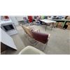 Image 5 : Vintage Chrome and Upholstered Armchairs with Wood Armrests