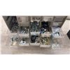 Image 3 : Three Multi-Drawer Parts Organizers With Assorted Screws, Bolts, Nuts, Washers, Anchors