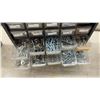 Image 6 : Three Multi-Drawer Parts Organizers With Assorted Screws, Bolts, Nuts, Washers, Anchors