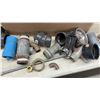 Image 3 : Assorted Plumbing Fittings Including PVC, ABS, Copper, Brass, Couplings, Valves, Sink Strainers