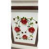 Image 4 : Framed Paper Quilling Artwork, Table Lamp, Cuckoo Clock, Piggy Bank, Ceramic Vase