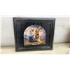 Image 2 : Framed Religious Prints, Pressed Botanical Art, and "My Home Prayer" Decorative Plaque, Largest