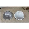 Image 3 : Vintage Kitchen Canisters, Enamel Bowls, Mixing Bowls, Grater, Perogy Press