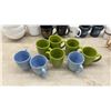 Image 10 : Vintage Pyrex Spring Blossom Bowl, Ridgway Shakespeare's Country Teapot, Corelle and Pyrex Mugs