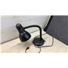 Image 2 : Black Gooseneck Desk Lamp, LED Work Light, and Bear River BR-8822 Solar LED Light