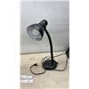 Image 3 : Black Gooseneck Desk Lamp, LED Work Light, and Bear River BR-8822 Solar LED Light