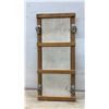 Image 2 : Vintage Wooden Mechanic's Creeper with Blue Padded Headrest and Swivel Casters