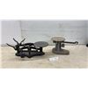 Image 1 : Vintage Cast Iron Balance Scale and Fairbanks-Morse 25 Lb Counter Balance Scale