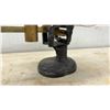 Image 4 : Vintage F.A. Cox Limited Ottawa Counter Balance Scale, Brass Beam 32 Ounce, Cast Iron Base