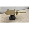 Image 6 : Vintage F.A. Cox Limited Ottawa Counter Balance Scale, Brass Beam 32 Ounce, Cast Iron Base