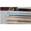 Image 2 : 10 Assorted Advertising yardstick Rulers: C.T. Loewen and Sons, Sherwin-Williams, S.S. Kresge Co.