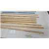Image 5 : 10 Assorted Advertising yardstick Rulers: C.T. Loewen and Sons, Sherwin-Williams, S.S. Kresge Co.