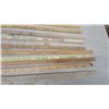 Image 4 : 10 Vintage Advertising yardstick Rulers: John Deere, Paramount, B-H Paints, Wheaton, Dumont