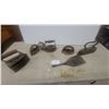Image 1 : Collection of Antique Irons: Charcoal Irons, Sad Irons, and Fluting Iron