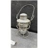 Image 3 : Vintage CNR Canadian National Railway Oil Lantern with Clear Glass Globe and Wire Cage