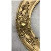 Image 4 : Four Antique Oval Picture Frames, Fluted Wood, Ornate Gilt Gesso and 1 with Convex Glass, 19 × 25”