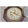 Image 4 : Antique Ansonia Clock Co. Octagon Drop Calendar Wall Clock, Late 19th Century, Roman Numeral Dial