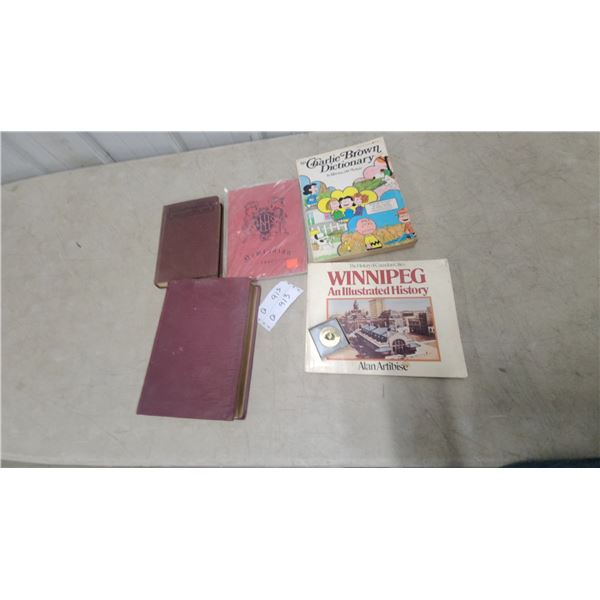 Winnipeg: An Illustrated History, The Charlie Brown Dictionary, 5 Books