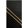 Image 6 : 18K Gold Plated 32.0mm Simulated Diamond (CZ) Heart Necklace - 18” Long