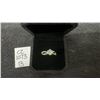 Image 1 : 925S 1.0ct Simulated Diamond Twist Ring, Sterling Silver with White Gold Overlay