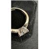 Image 4 : 925S 1.0ct Simulated Diamond Twist Ring, Sterling Silver with White Gold Overlay