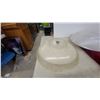 Image 7 : 4 Antique Glass Light Shades and Assorted Glass Light Fixtures