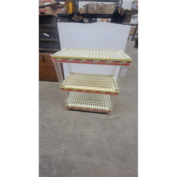 Crush Soda 3-Tier Point-of-Sale Display Rack 36”×30”×16.6”
