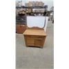 Image 1 : Washstand with towel rack 50”×30”×18”