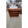 Image 1 : Wood Bookcase with Scalloped Top and 3 Shelves 40”×43”×12”